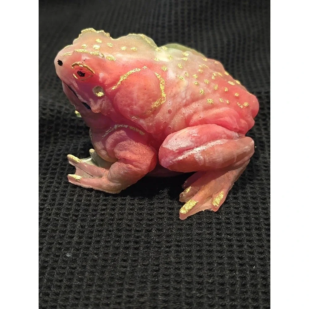 Handmade Resin Toad‎ Multicolor 644